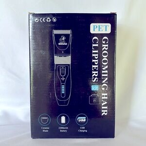 Like New! GOOAD PET Grooming Hair Clippers Kit